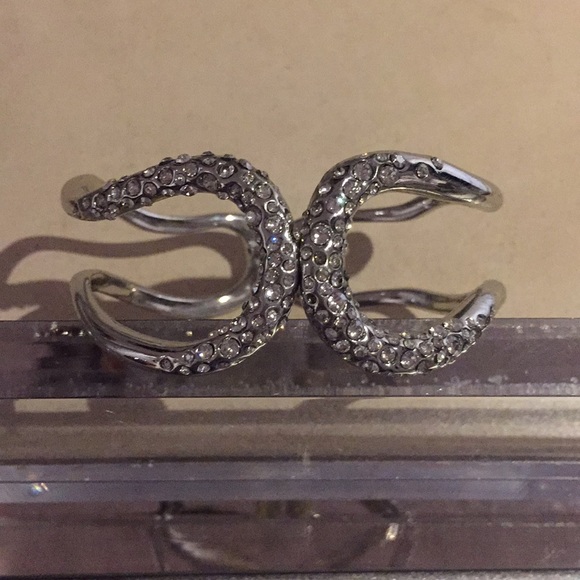 Alexis Bittar Silver Bracelet from Miss Havisham - Picture 2 of 4